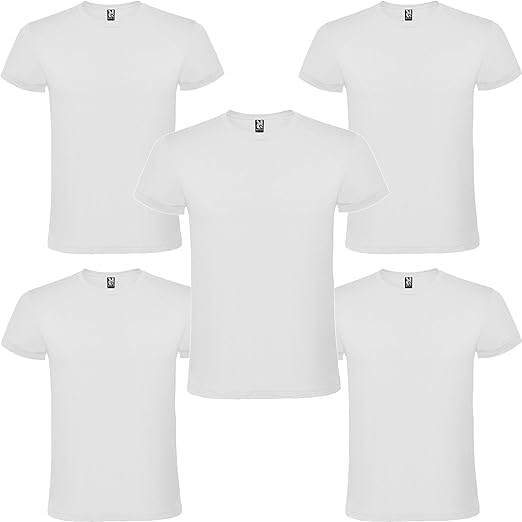 Camiseta Blanca Manga Corta